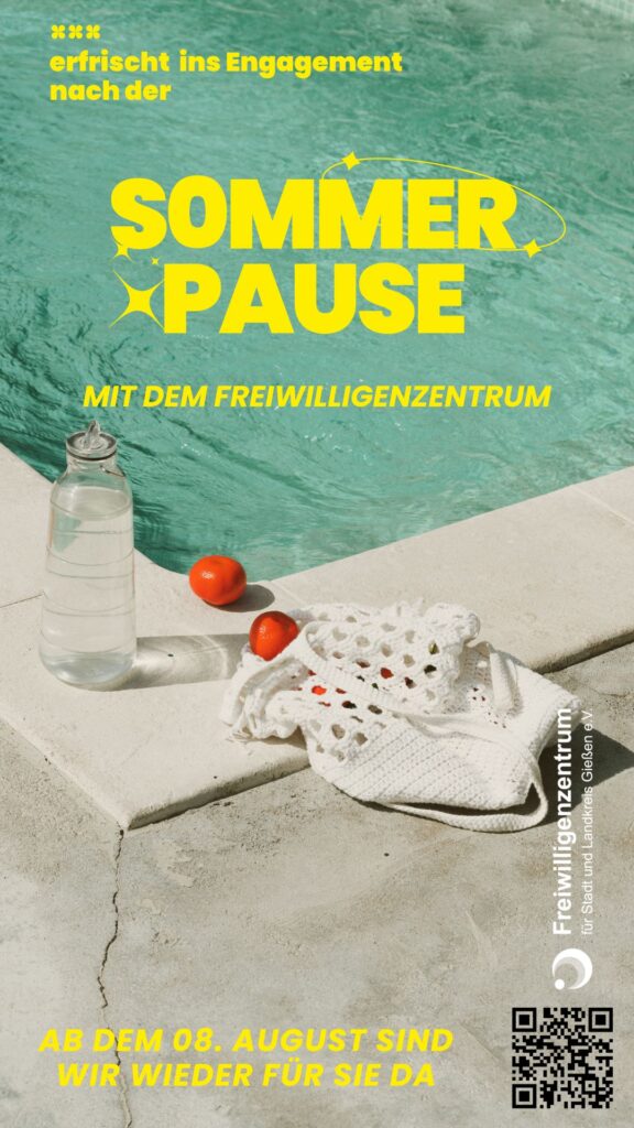 Read more about the article Sommerpause im Freiwilligenzentrum